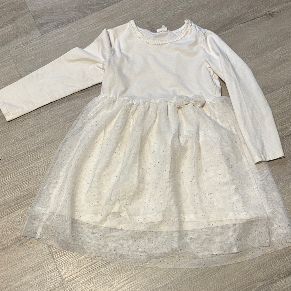 H&M Elegant Cream Kids Dress